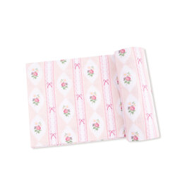 Angel Dear Swaddle Blanket Ogee Lace Floral