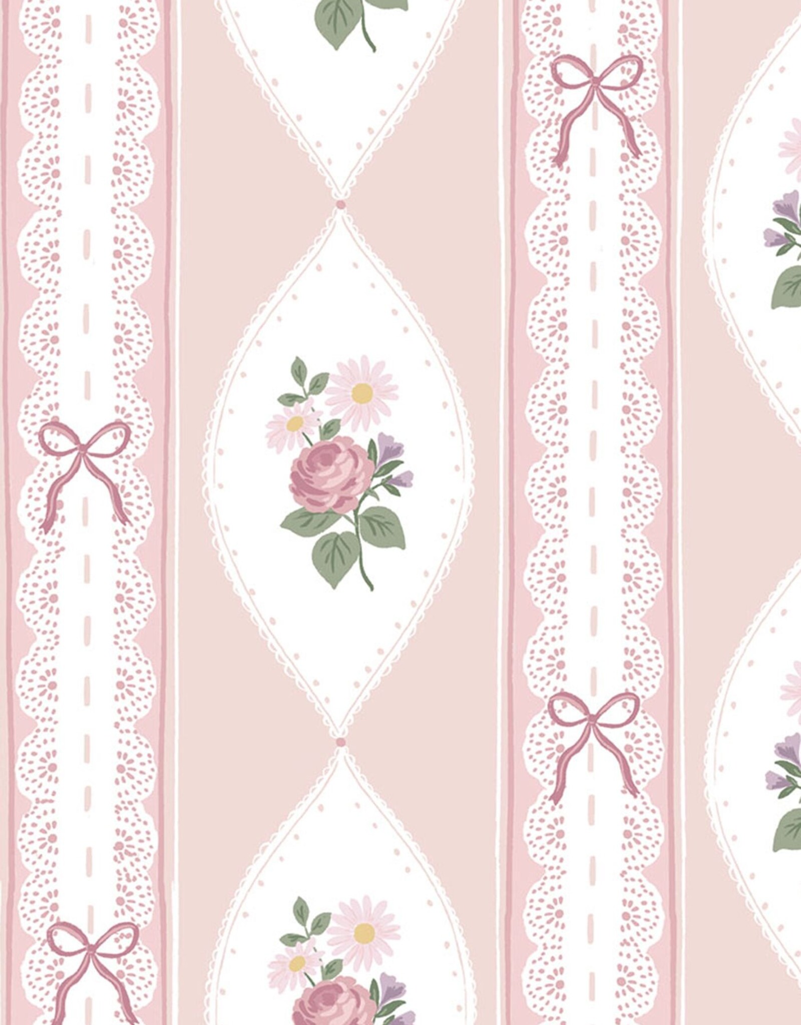 Angel Dear ADF25 Swaddle Blanket Ogee Lace Floral