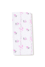 Angel Dear ADF25 Dainty Buds & Bows Stripe Ruffle Blanket