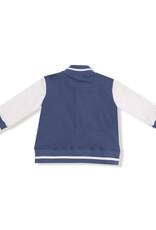 Angel Dear ADF25 French Terry Letterman Jacket Navy