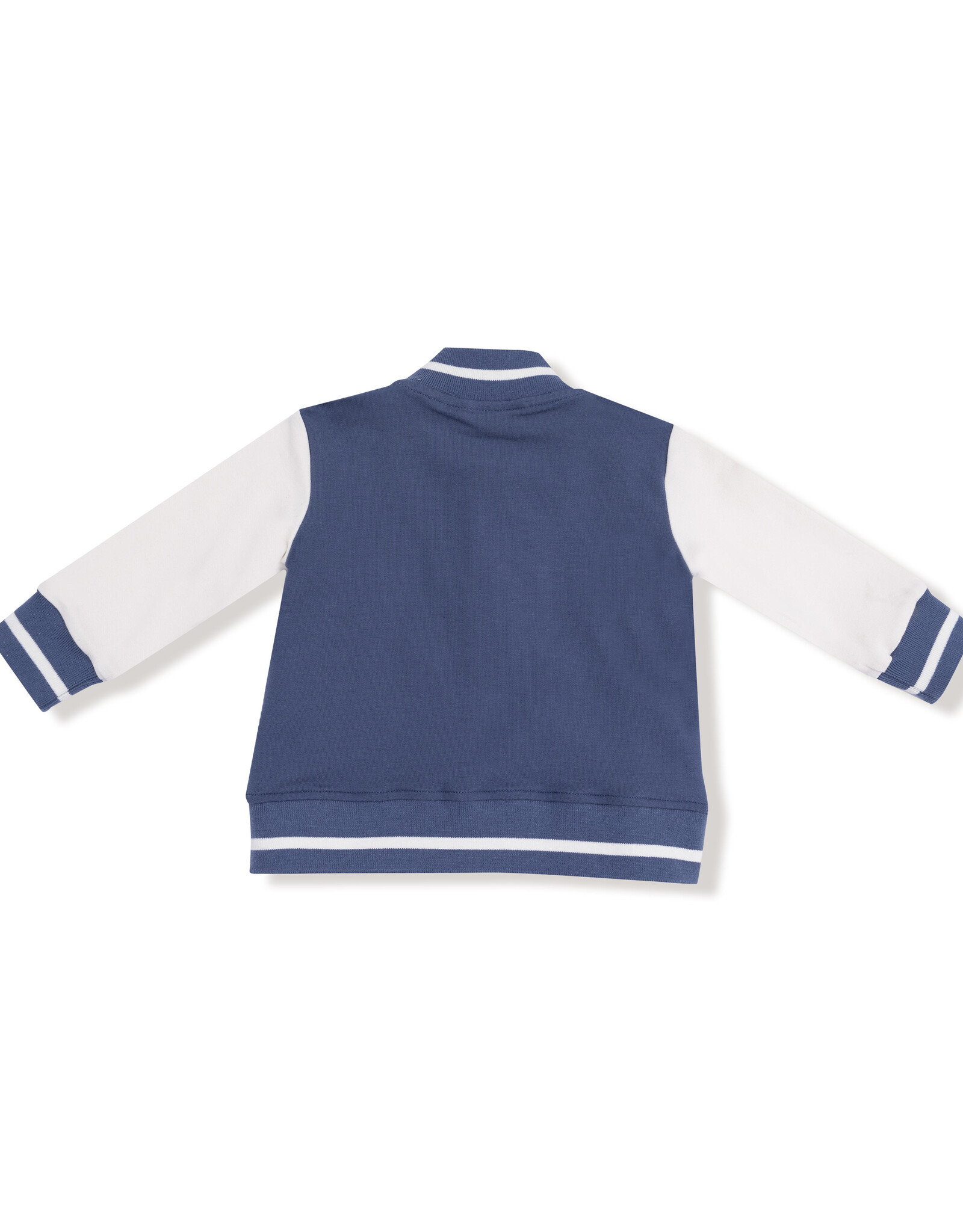 Angel Dear ADF25 French Terry Letterman Jacket Navy