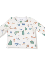 Angel Dear ADF25 Henley Top/Waffle Pant Fishing Things