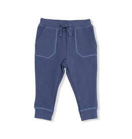 Angel Dear French Terry Jogger Pant Indigo