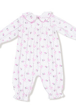 Angel Dear ADF25 Smocked Romper Dainty Buds & Bows Stripes