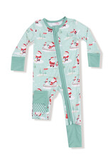 Angel Dear ADF25 2 Way Zipper Romper Golfing Santa Elves