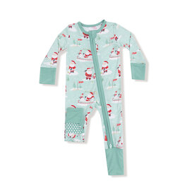Angel Dear 2 Way Zipper Romper Golfing Santa Elves