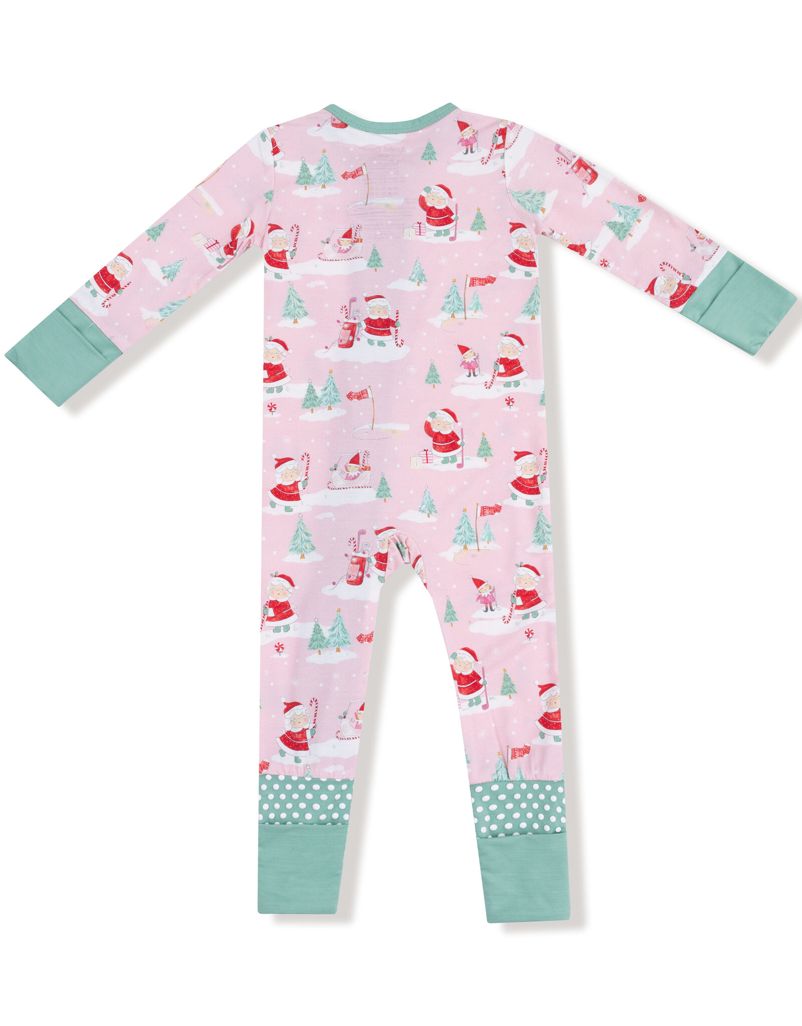 Angel Dear ADF25 2 Way Zipper Romper Golfing Mrs.Claus Elves