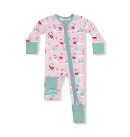 Angel Dear 2 Way Zipper Romper Golfing Mrs.Claus Elves