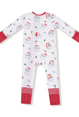 Angel Dear ADF25 2 Way Zipper Romper Vintage Santas