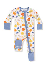 Angel Dear ADF25 2 Way Zipper Romper Autumn Pumpkins