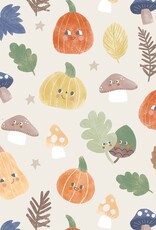 Angel Dear ADF25 2 Way Zipper Romper Autumn Pumpkins