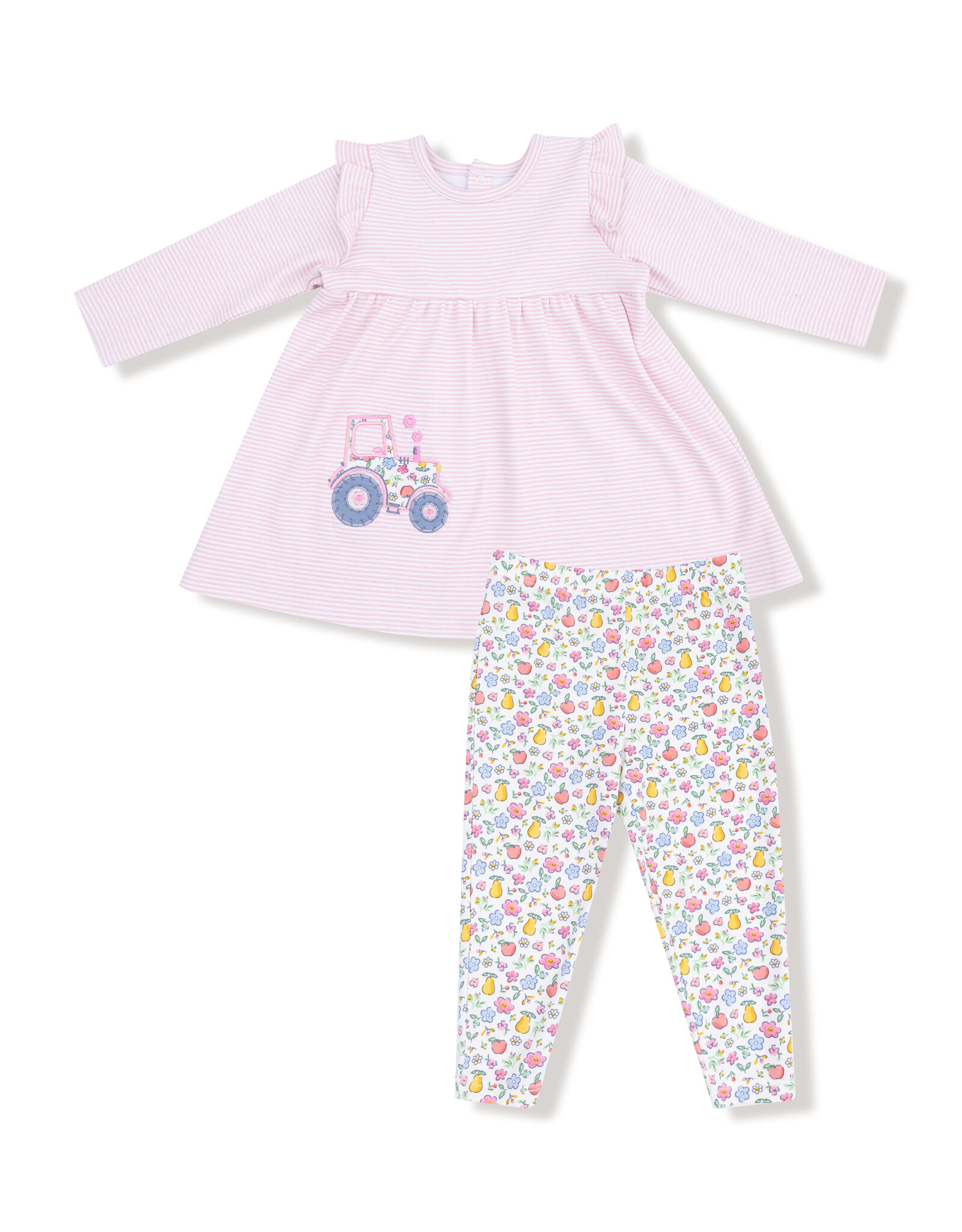Angel Dear ADF25 Dress/Legging Set Fall Fruit Floral