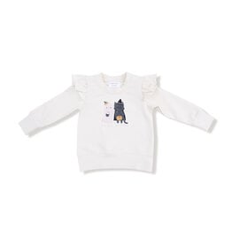 Angel Dear French Terry Sweathshirt Trick or Treat