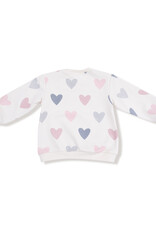 Angel Dear ADF25 French Terry Sweathshirt Legging Set Hearts