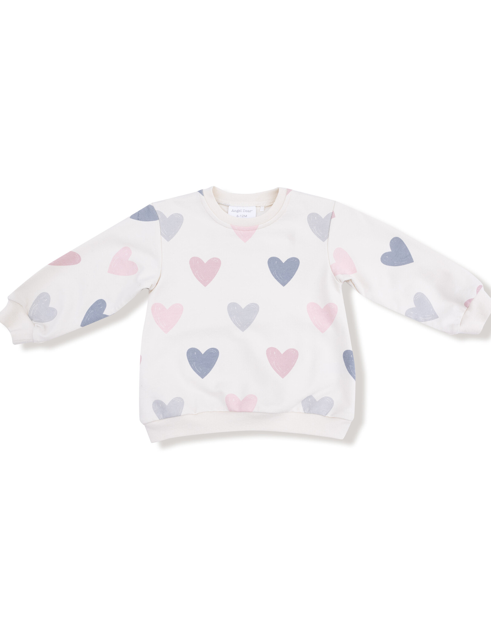 Angel Dear ADF25 French Terry Sweathshirt Legging Set Hearts