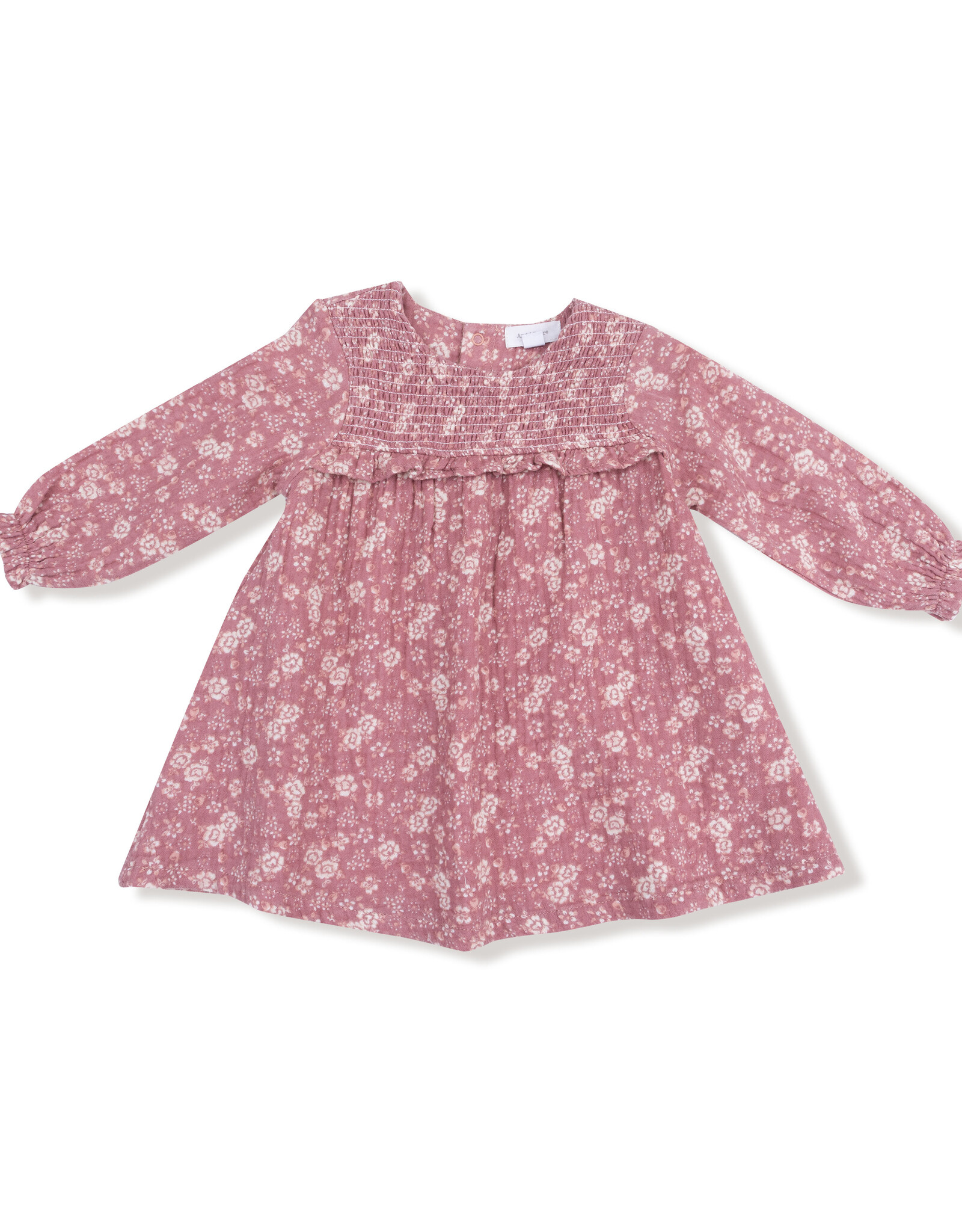 Angel Dear ADF25 Smocked Ruffle Dress Bandana Floral