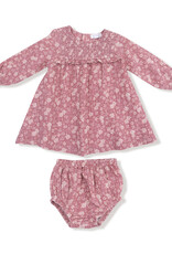 Angel Dear ADF25 Smocked Ruffle Dress Bandana Floral
