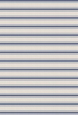 Angel Dear ADF25 Romper Vintage Stripe Blue