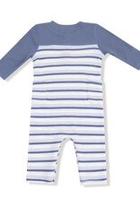 Angel Dear ADF25 Romper Vintage Stripe Blue
