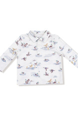 Angel Dear ADF25 Polo Shirt/Jogger Set Migrating Mallards