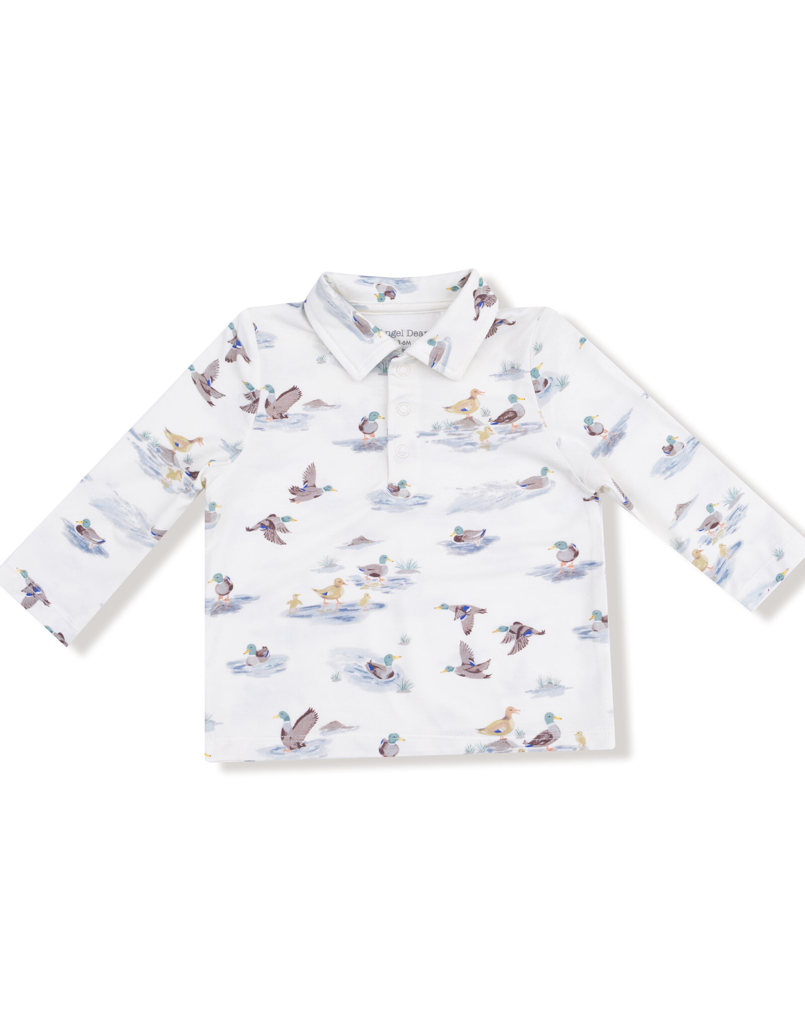 Angel Dear ADF25 Polo Shirt/Jogger Set Migrating Mallards