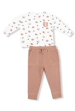 Angel Dear ADF25 Shirt/Jogger Set Footballs/Stars