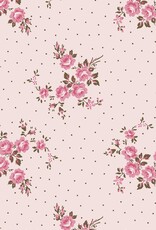 Angel Dear ADF25 LS Petal Ruffle Romper Belle Rosette Dot