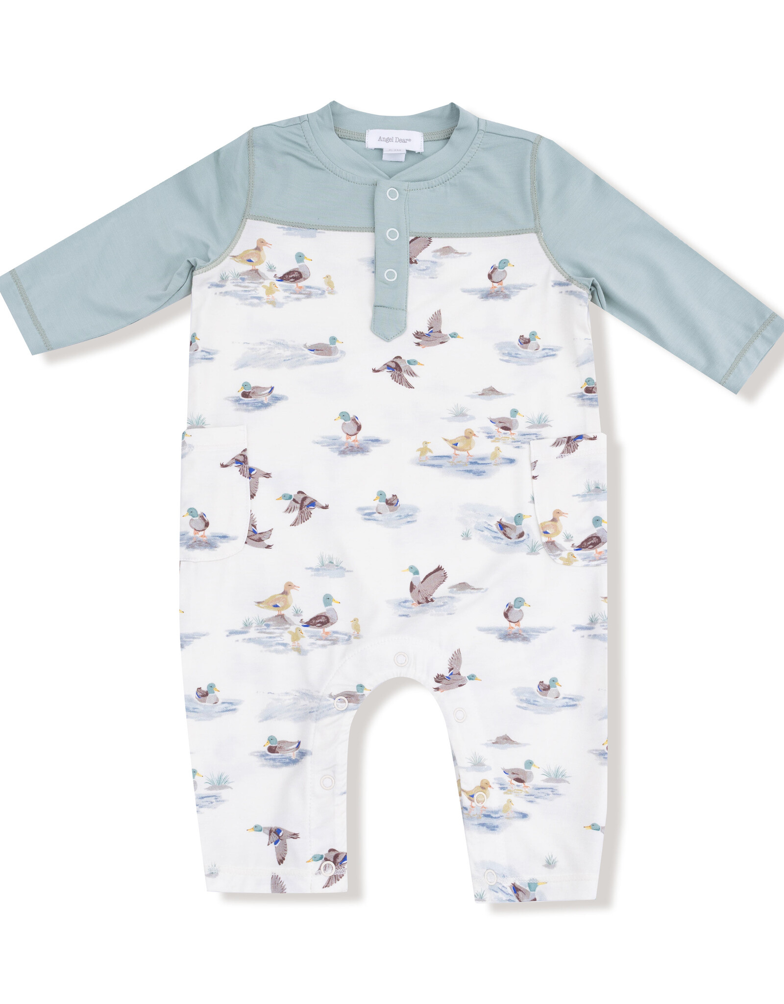Angel Dear ADF25 Romper Migrating Mallards