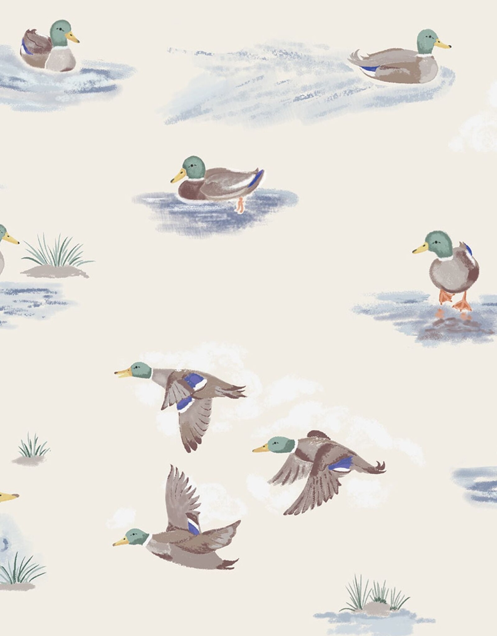 Angel Dear ADF25 Romper Migrating Mallards