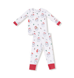 Angel Dear Long Sleeve Loungewear Vintage Santas