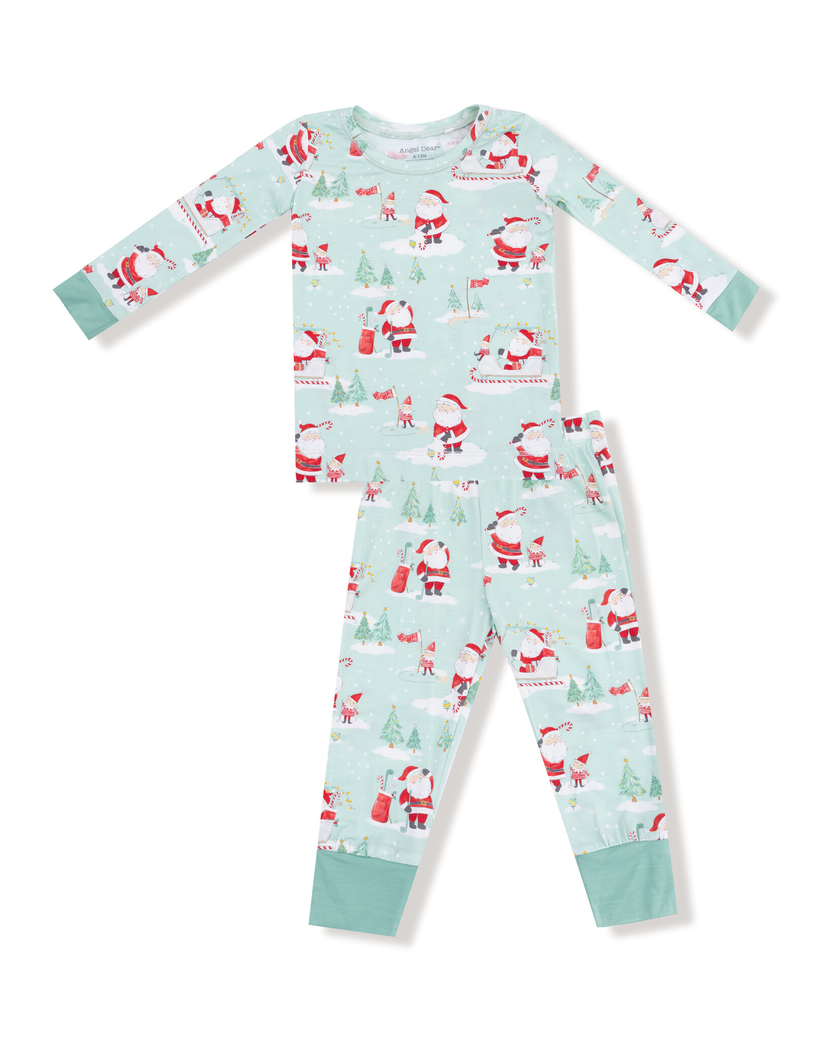 Angel Dear ADF25 LS Loungewear Golfing Santa Elves