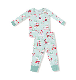 Angel Dear Long Sleeve Loungewear Golfing Santa Elves