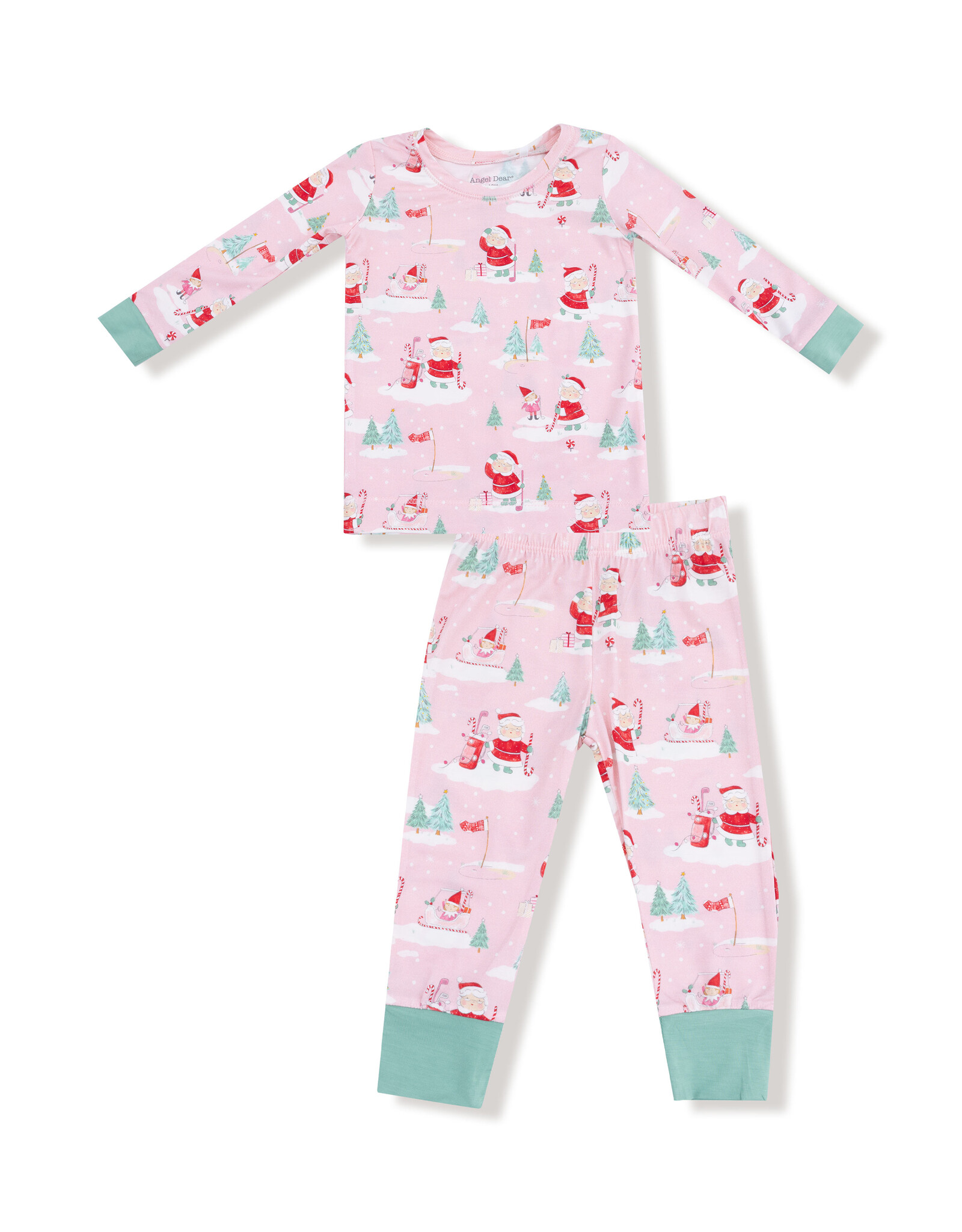 Angel Dear ADF25 LS Loungewear Golfing Mrs. Claus Elves