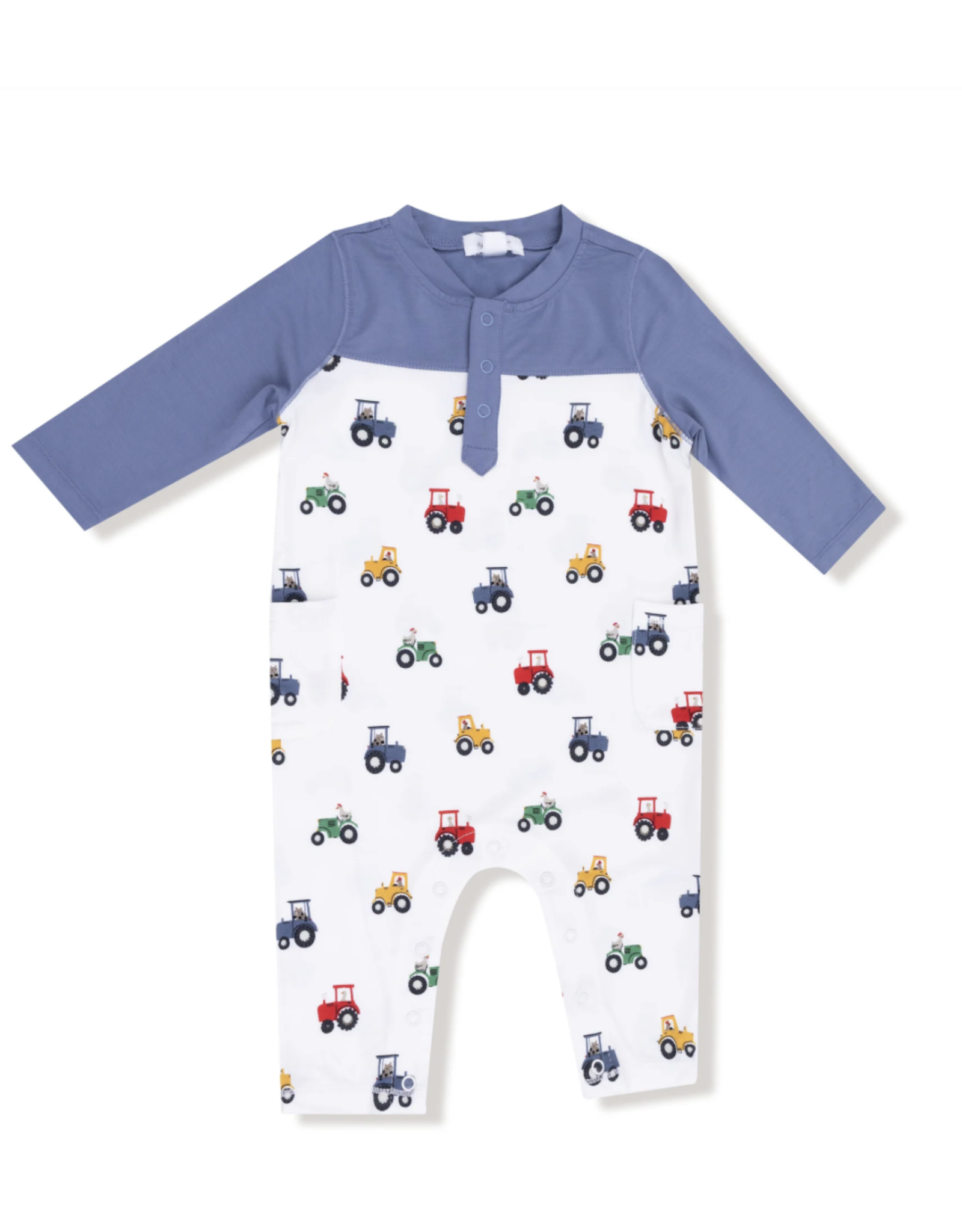 Angel Dear ADF25 Romper Mini Tractors