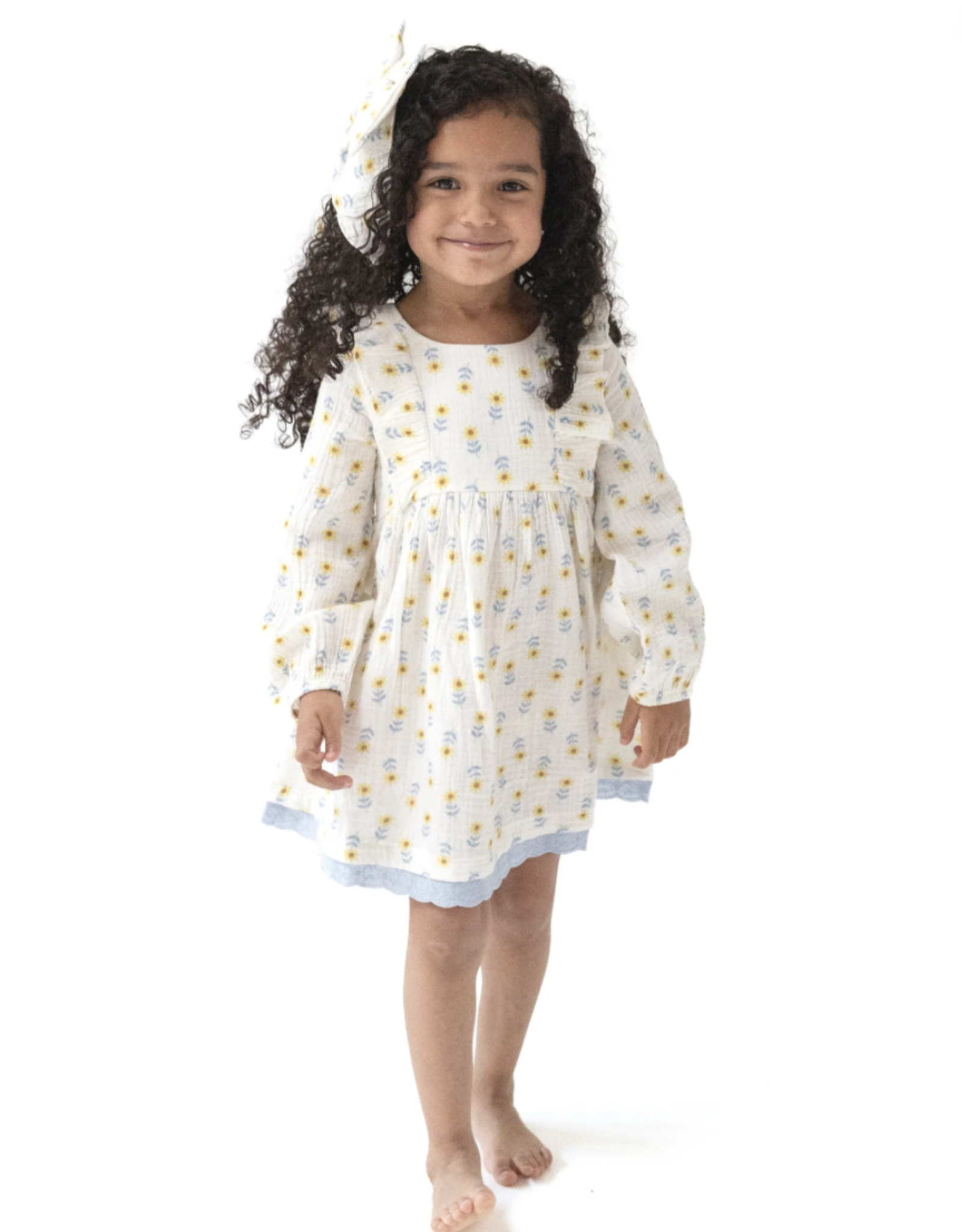 Angel Dear ADF25 Dress/Legging Set Western Sunflower