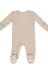 Angel Dear ADF25 2 Way Zipper Footie Smoke Gray
