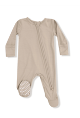 Angel Dear ADF25 2 Way Zipper Footie Smoke Gray