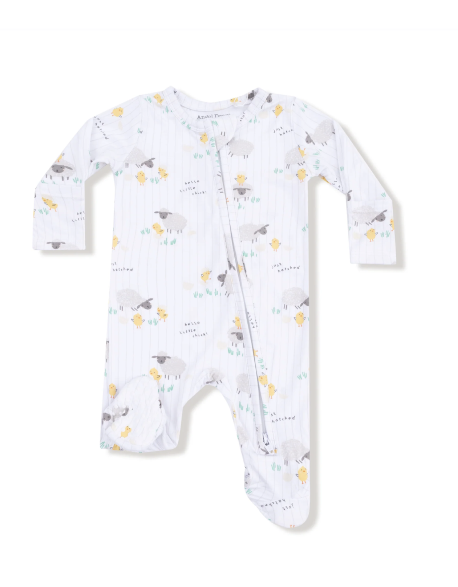 Angel Dear ADF25 2 Way Zipper Footie Just Hatched