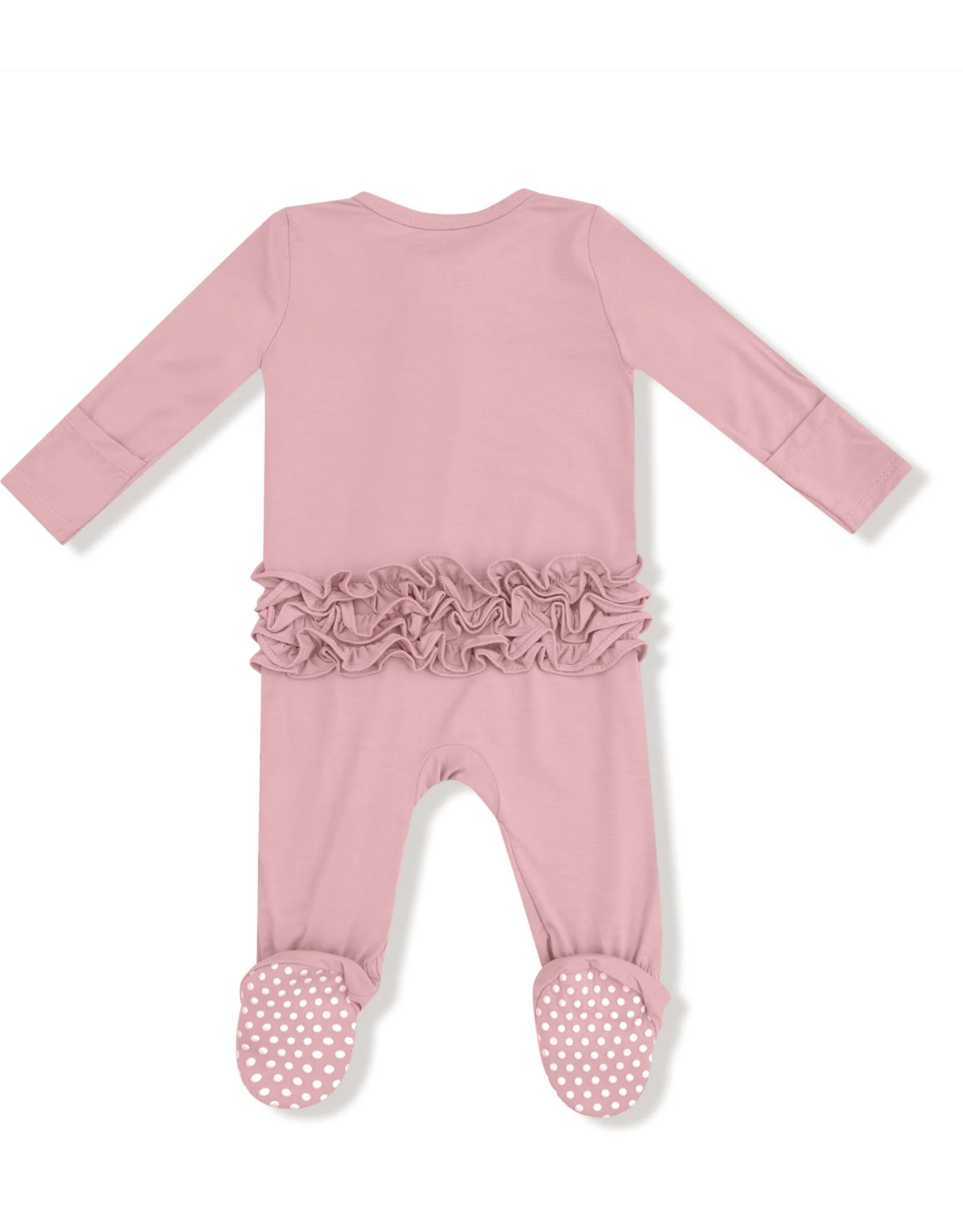 Angel Dear ADF25 2 Way Zipper Footie Pink Dolphin
