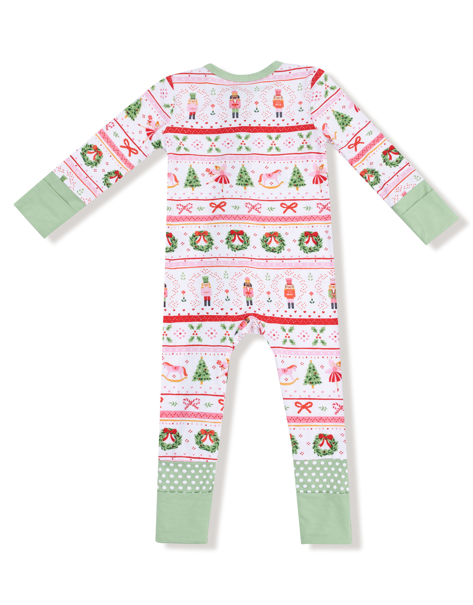 Angel Dear ADF25 2 Way Zipper Romper Sugar Plum Fairy
