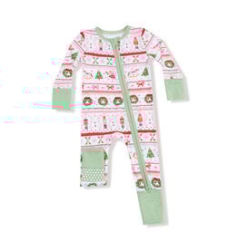 Angel Dear 2 Way Zipper Romper Sugar Plum Fairy
