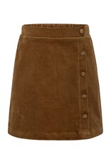 Pleat Reese Skirt Honey Corduroy