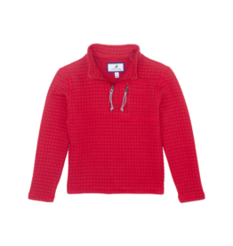 Properly Tied (Size 3T) Delta Pullover True Red