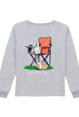 Properly Tied PT25 LS Tee Heather Grey Sidelines