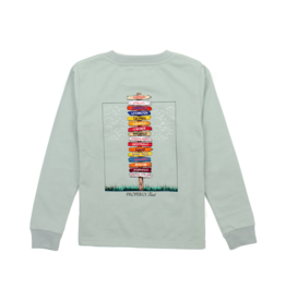 Properly Tied Long Sleeve Tee Chrome Grey Southeastern Showdown