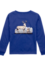 Properly Tied PT25 LS Tee River Blue Deer Season