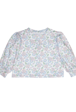 Honesty Kids 3053 Butterfly Floral LS Box Top