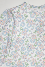 Honesty Kids 3053 Butterfly Floral LS Box Top