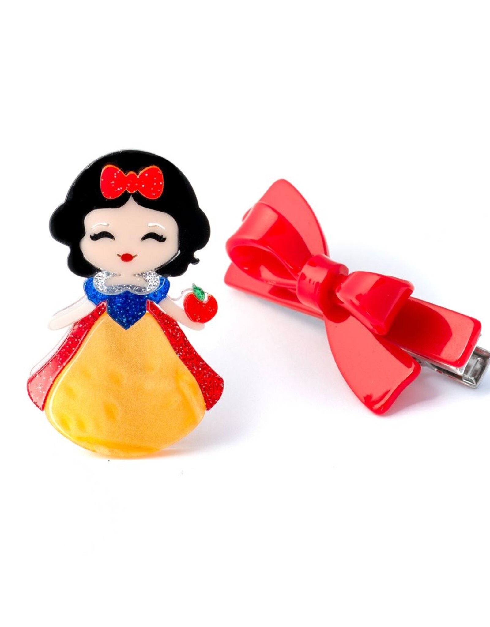 Lilies & Roses LR Alligator Clips Cute Doll Vibrant Dress AC078-5-035-7