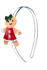 Lilies & Roses LR Headband Gingerbread Girl H246C-7F